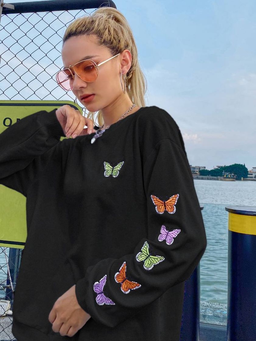 Fashion Sudadera mariposas 🦋