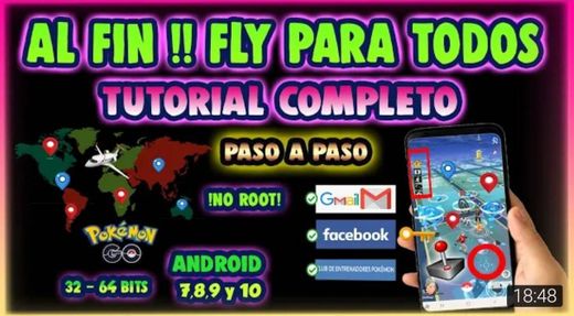 🤩Al Fin!! Fly Para Todos Tutorial Completo Sin Root Android 6,7,8,9 ...