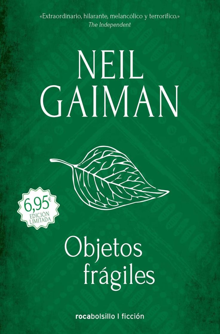 Libro Objetos frágiles (Neil Gaiman)