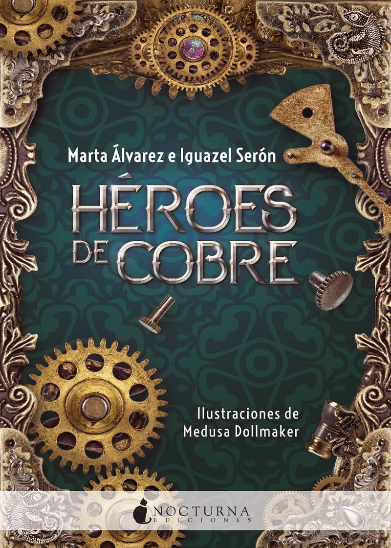 Libro Héroes de cobre (Marta Álvarez e Iguazel Serón)