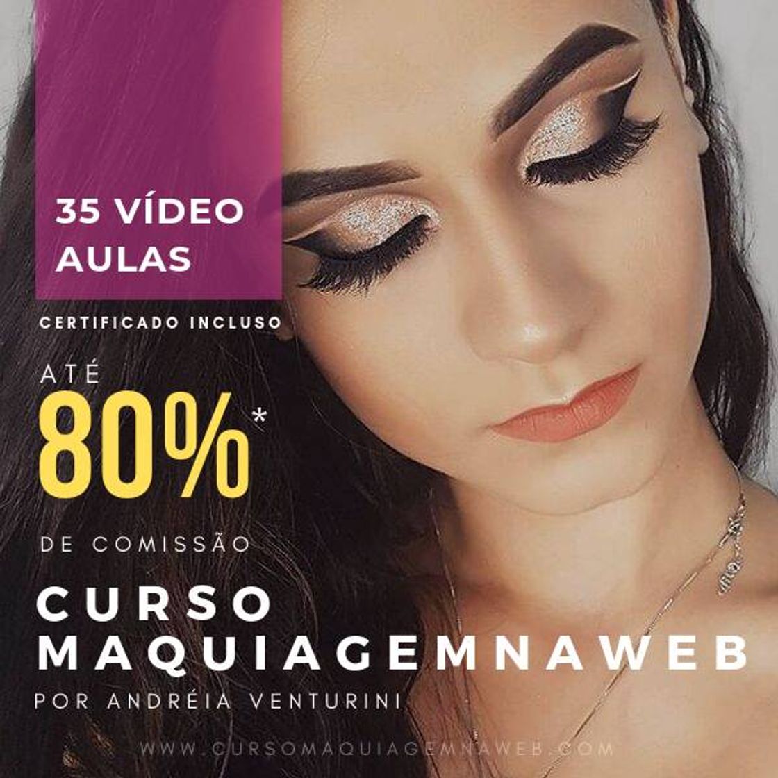 Moda Ótimo curso de Maquiagems 💕