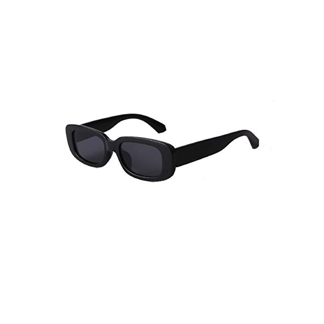 Fashion ADEWU Gafas de sol retro Gafas rectangulares Moda Gafas pequeñas para mujeres Hombres