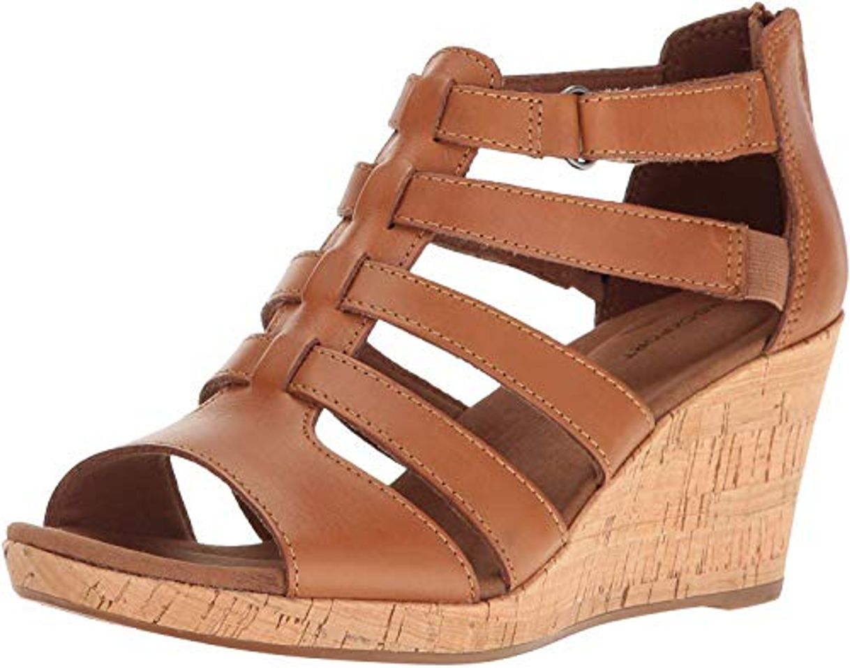 Moda Rockport - Briah Gladiator - Sandalias de cuña, de estilo gladiador, para