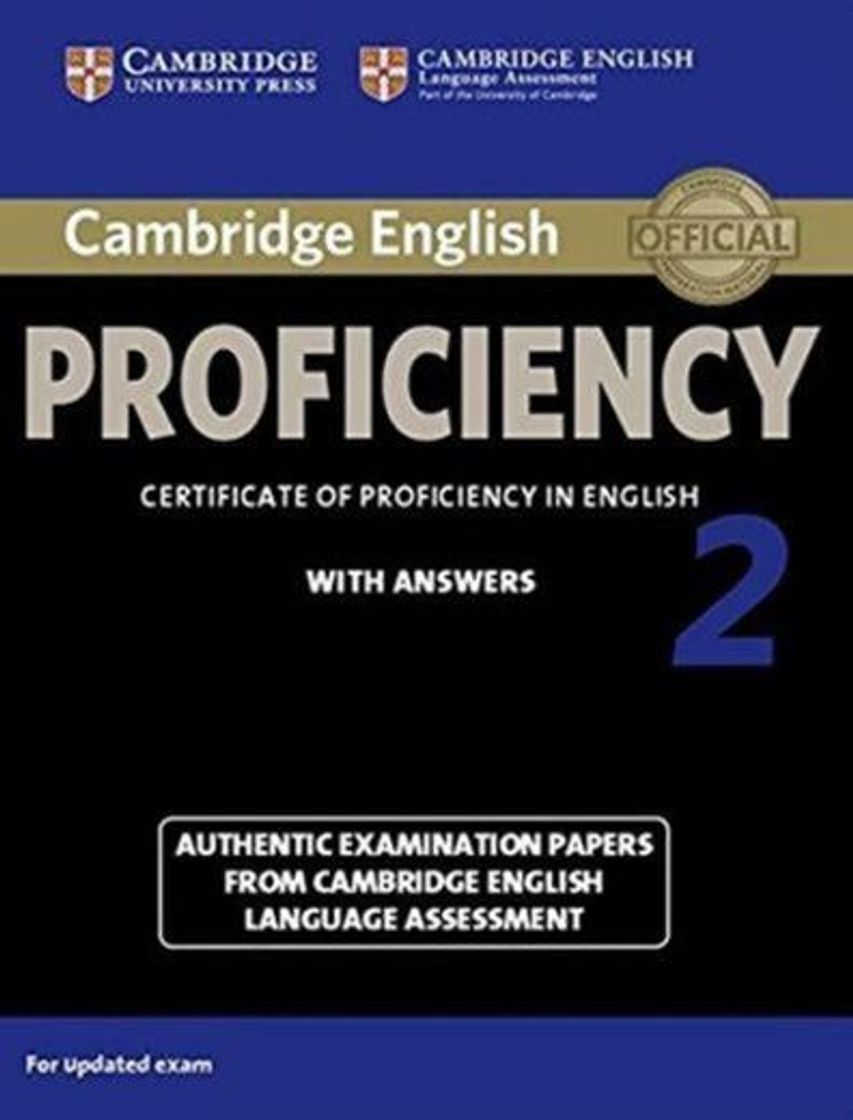 Books Cambridge English Proficiency 2 Student's Book with Answers