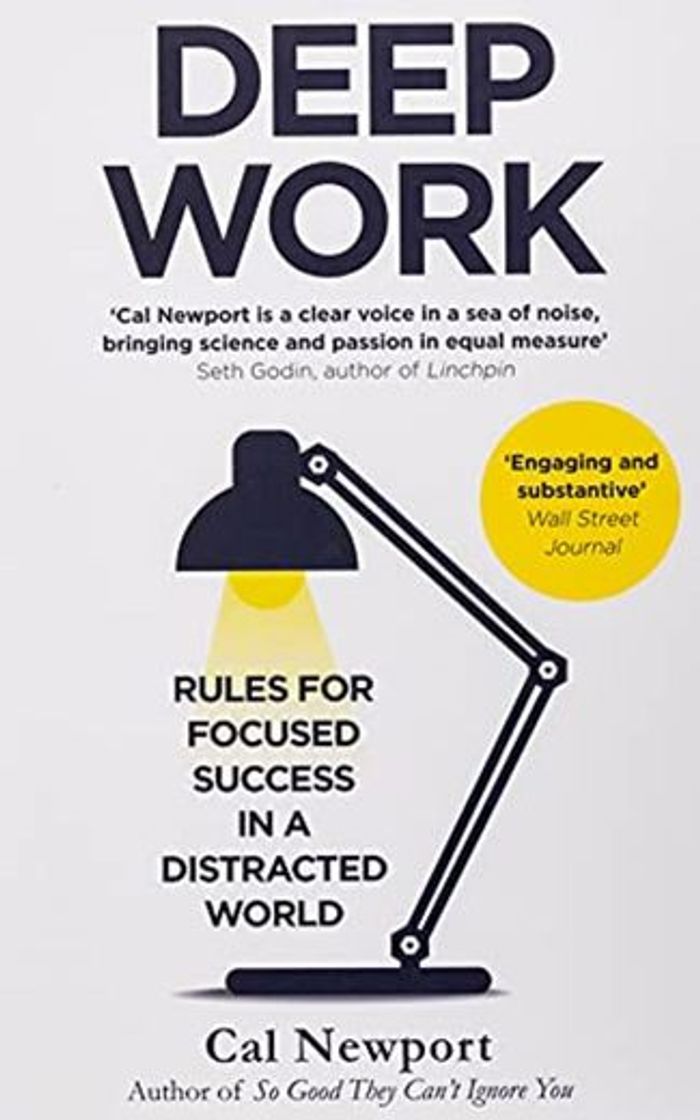 Book Deep Work. Rules For Focused Success In A Distracted World