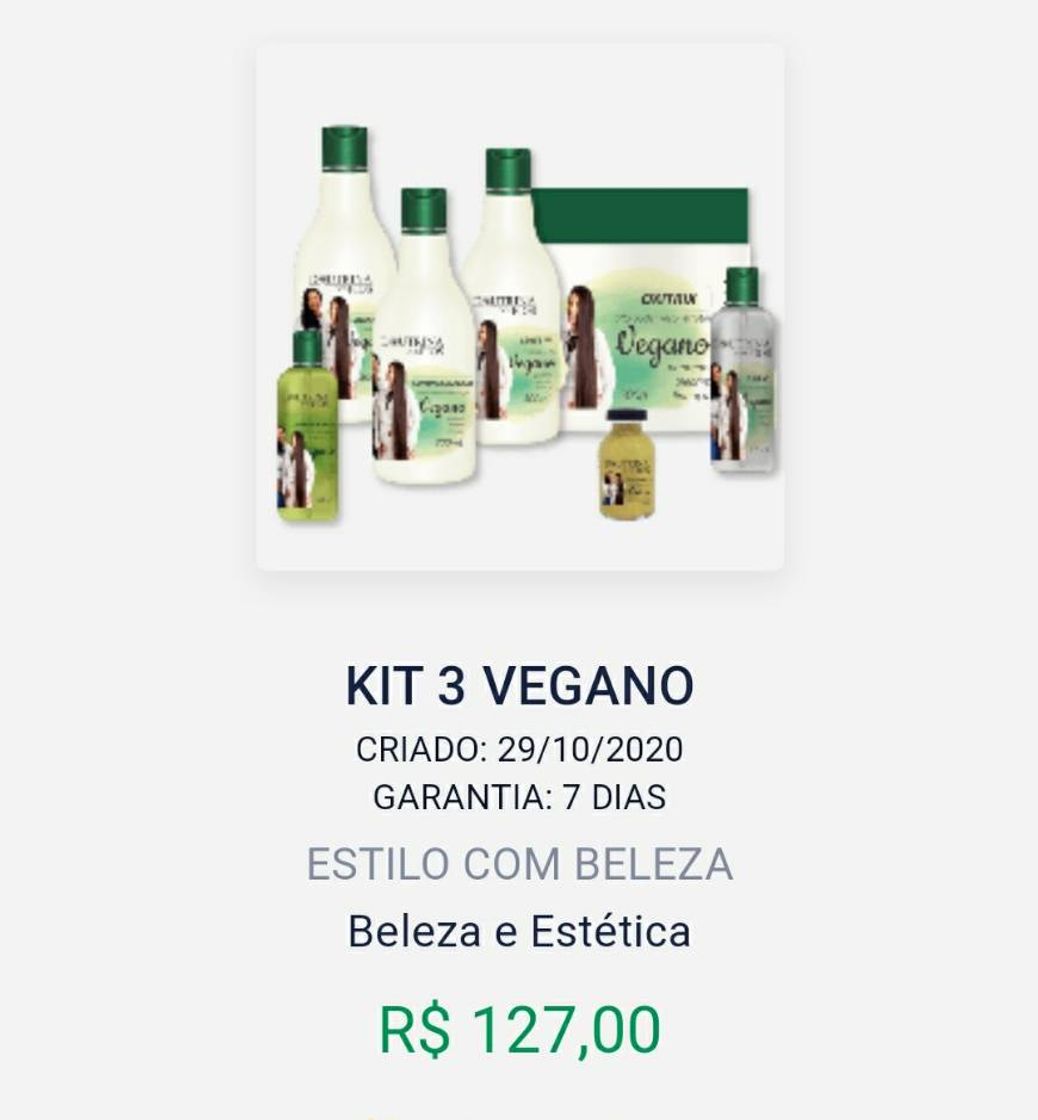 Moda Kit vegano profissional 😎👍