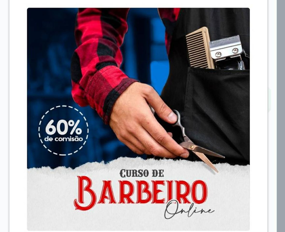 Moda Curso Barbeiro completo 