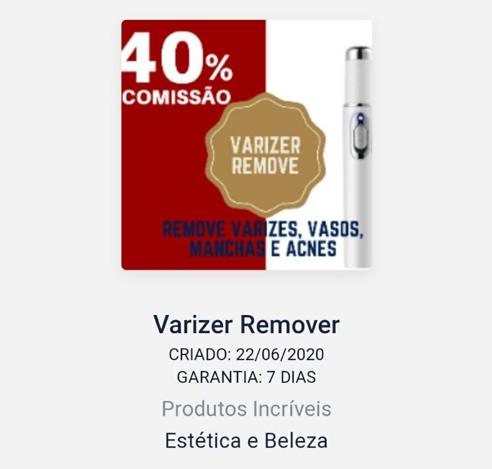 Fashion Removedor de varizes e acnes 