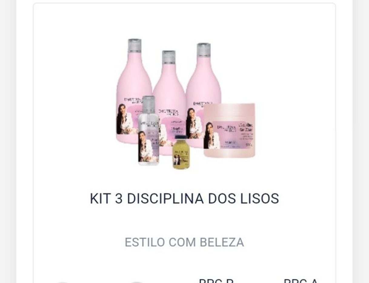 Fashion Kit Disciplina lisos 