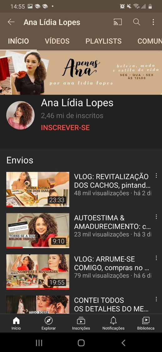 Moda 8° Ana Lídia - ela é super sincera e a vibe dela é incrível.