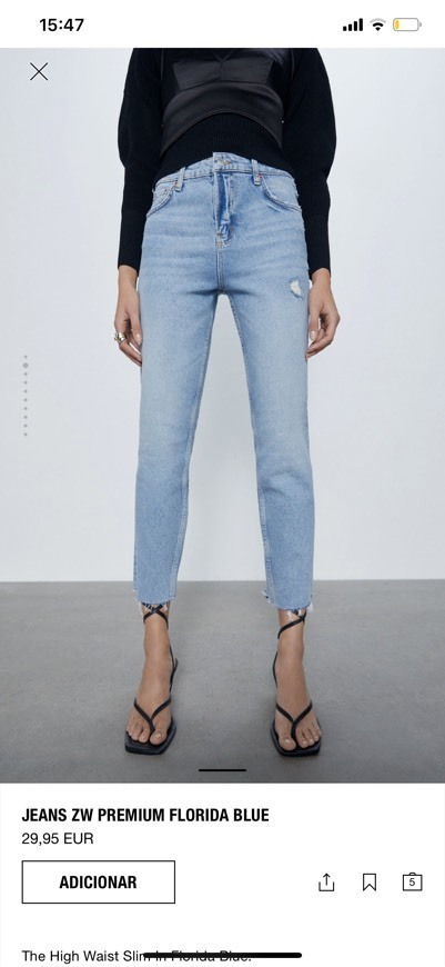 Social High Waisted Slim - Zara
