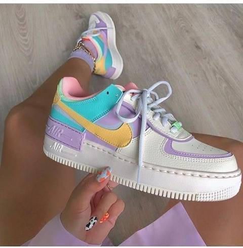 Social Nike Air Force 1 '07 Patent, Zapatillas para Mujer, Blanco