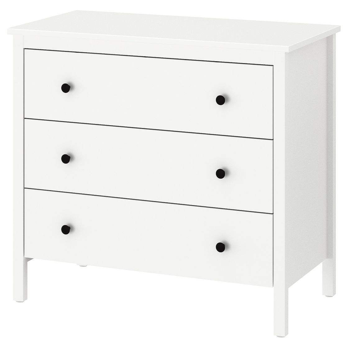 Moda KOPPANG Cómoda c/3 gavetas, branco, 90x83 cm - IKEA