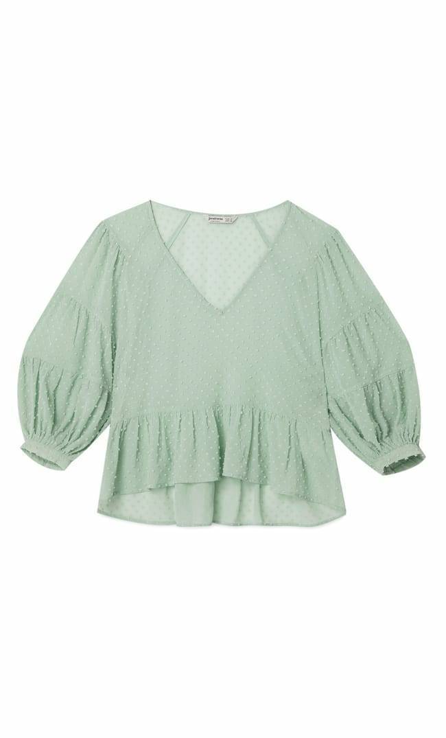 Producto Blusa de Peplum em Plumeti