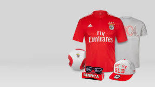 Todos os produtos disponíveis na Loja Online - SL Benfica