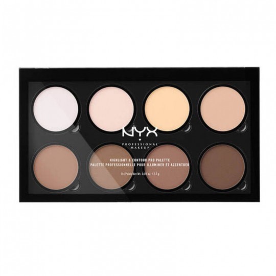 Moda Nyx Professional Makeup - Paleta de Contouring - Highlight &