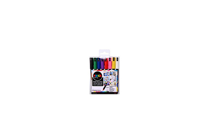 Electronic Posca 153544841 - Pack de 8 rotuladores de pintura al agua