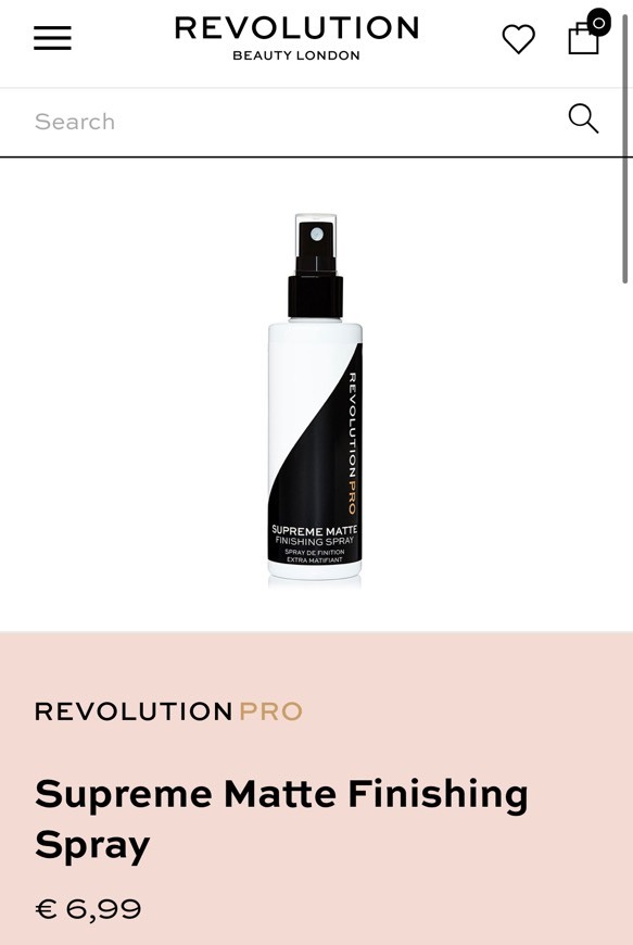 Fashion Supreme Matte Finishing Spray