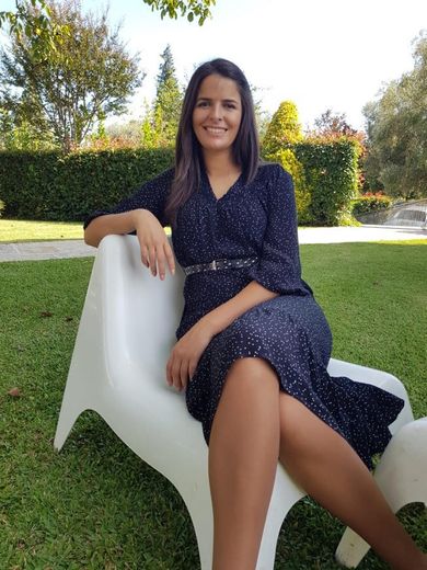 Vestido MIDI com estampado 