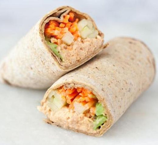 Wraps de atum 