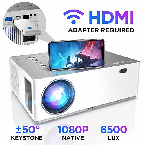Social Proyector Full HD 1080p Nativo 6500 Lúmenes BOMAKER, 4D Corrección Digital de