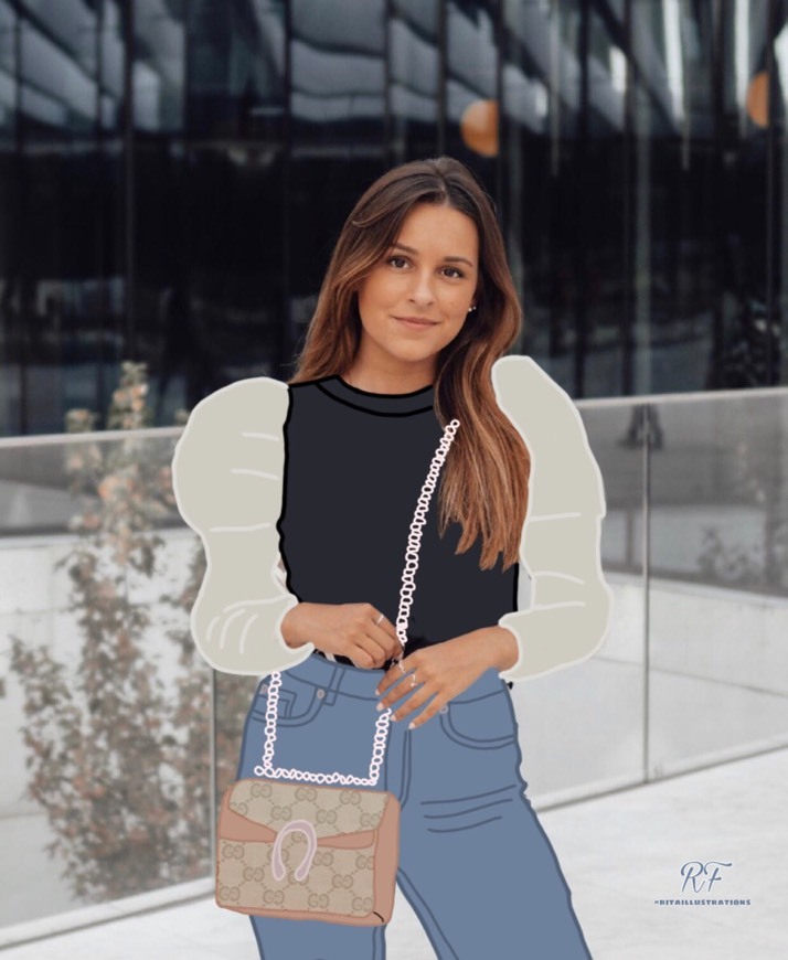 Social Adriana Silva illustration 🥰