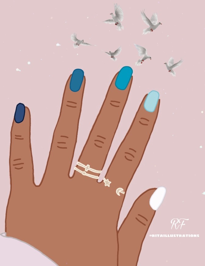 Fashion Nails illustration ✨