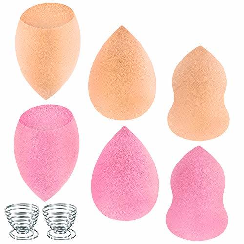 Place MWOOT Pack 6 Esponja de Maquillaje Blending 3D, Multi-función Make Up Sponges