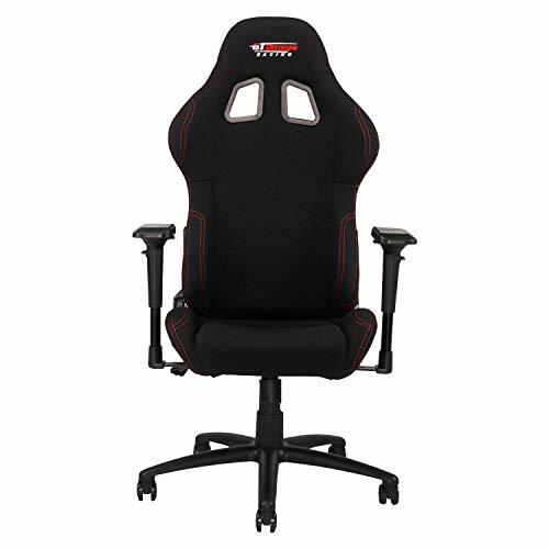 Social GT OMEGA Pro Racing Silla de Juegos de Tela con Soporte Lumbar