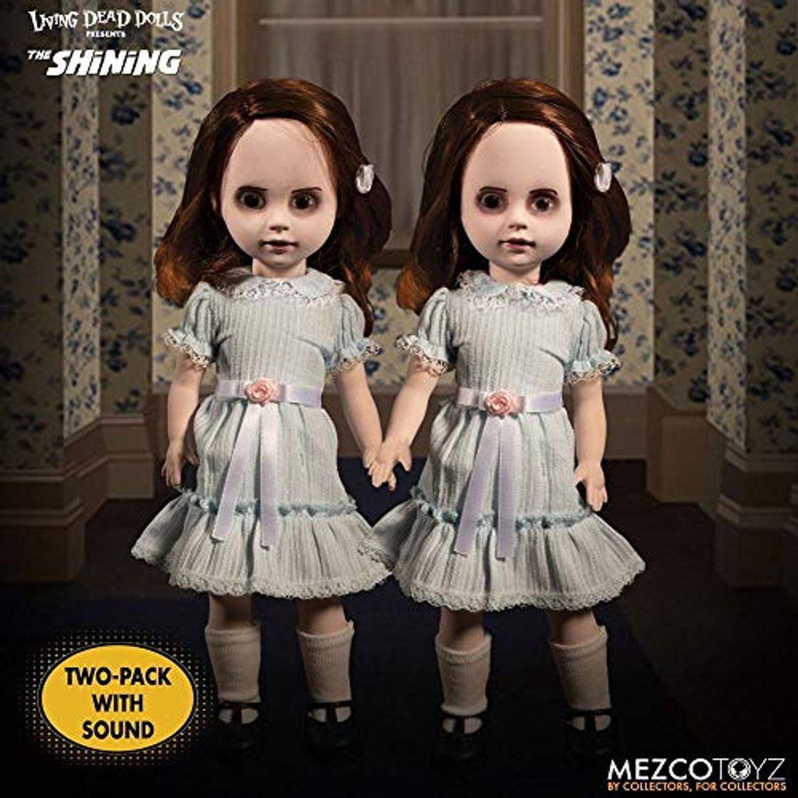 Product Mezco The Shining Talking Grady Twins Living Dead Dolls Standard