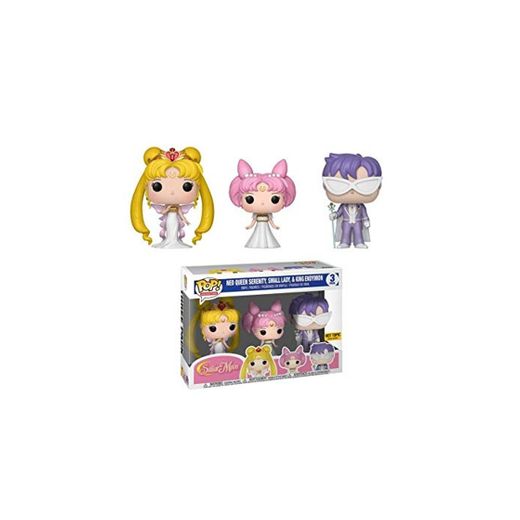 Set 3 Figuras Pop Sailor Moon Queen Serenity Small Lady King Endymion