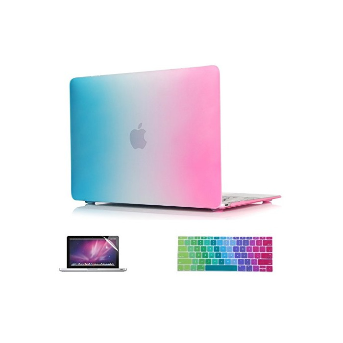 Social i-Buy 3 en 1 Funda Dura Compatible para Apple Macbook 12 pulgadas