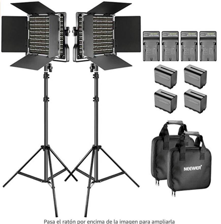 Products Neewe soporte y luz de video led bicolor