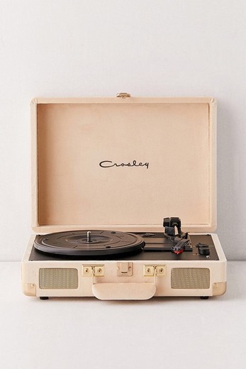 Crosley Cruiser Sand Velvet Bluetooth Record Player