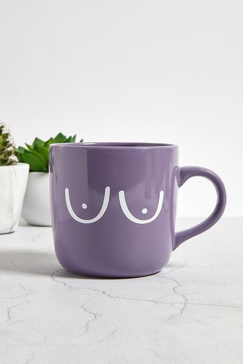 Boobs Lilac Mug