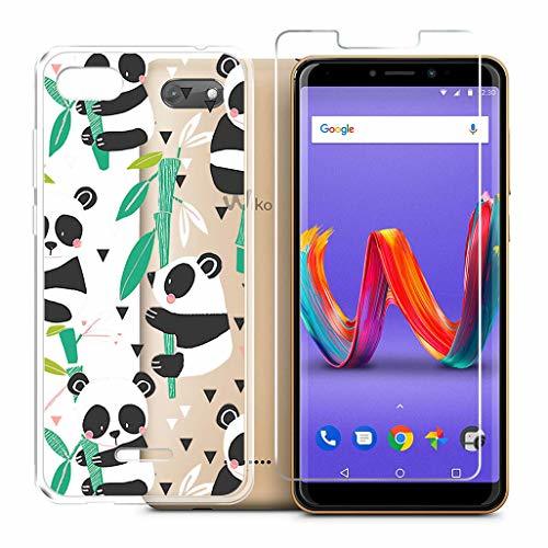 Electrónica DYSu Funda Wiko Harry 2 (5.45") Protector Pantalla