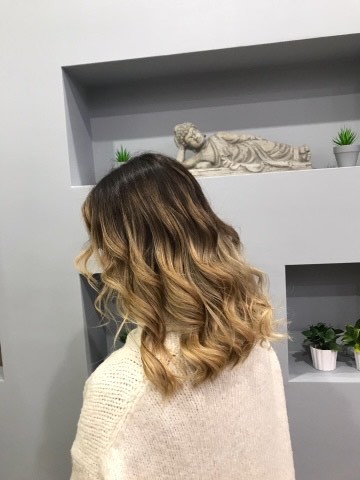 Blonde hair 