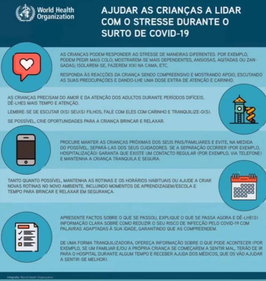 Fashion Como ajudar as crianças a lidar com o surto Covid-19?