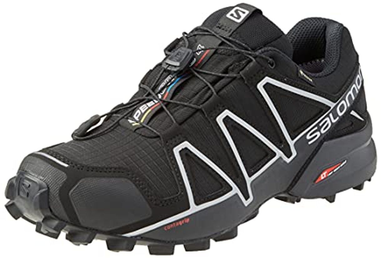 Moda Salomon Speedcross 4 GTX, Zapatillas de Trail Running para Hombre, Negro