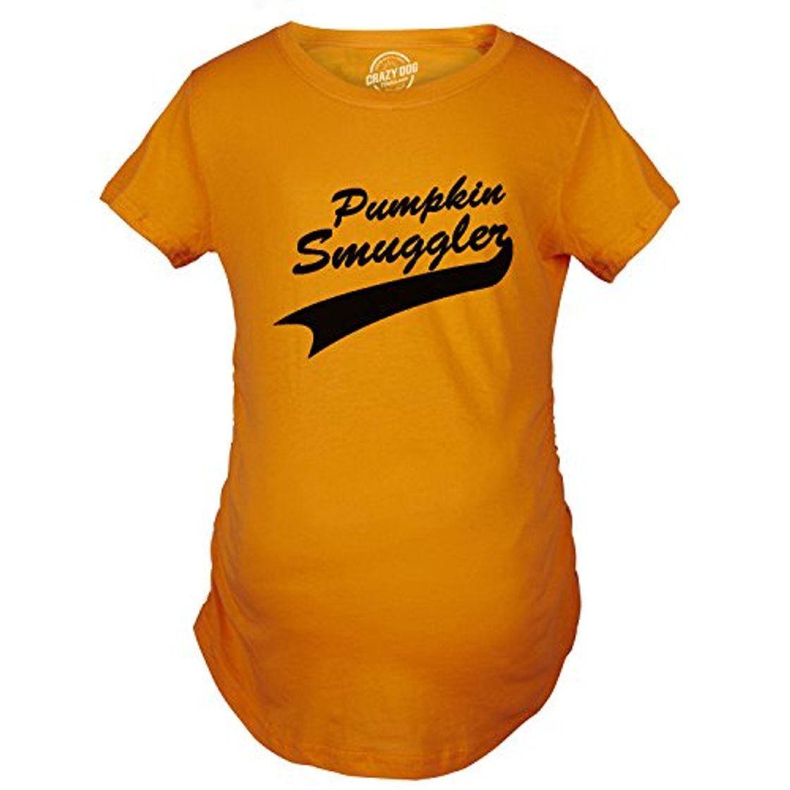 Fashion Crazy Dog Tshirts - Maternity Pumpkin Smuggler Funny Fall T Shirt Cute