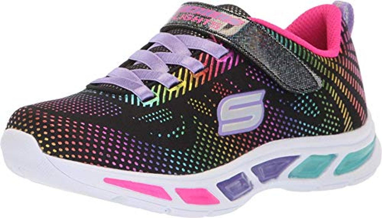 Fashion Skechers Litebeams-Gleam N'Dream, Zapatillas, Negro