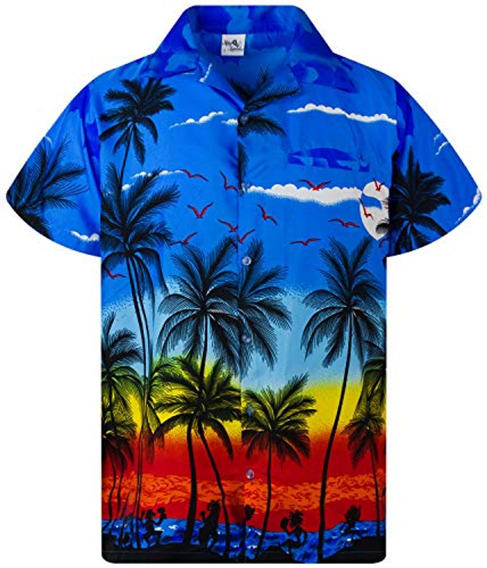 Moda Funky Camisa Hawaiana