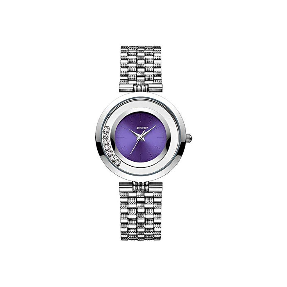 Product Reloj giratorio de diamantes para dama