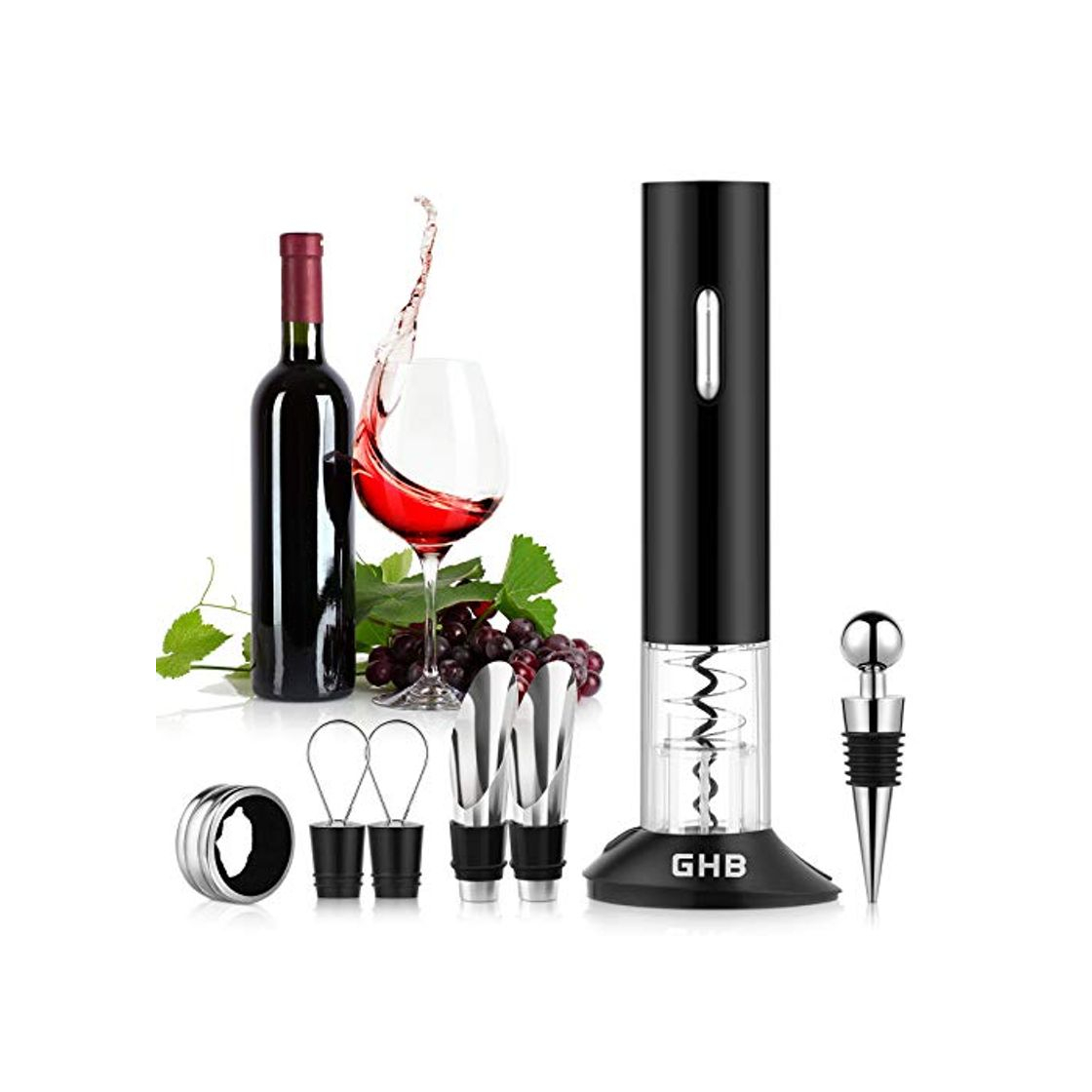 Elemento de la categoría hogar GHB Sacacorchos Sacacorchos Electrico Abridor de Botellas de Vino con Cortador de