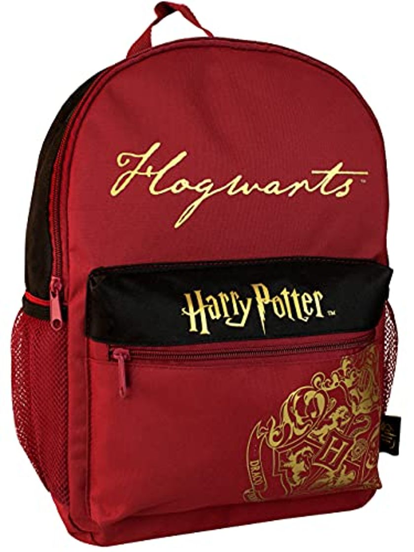 Fashion Harry Potter Niños Mochila Hogwarts Rojo