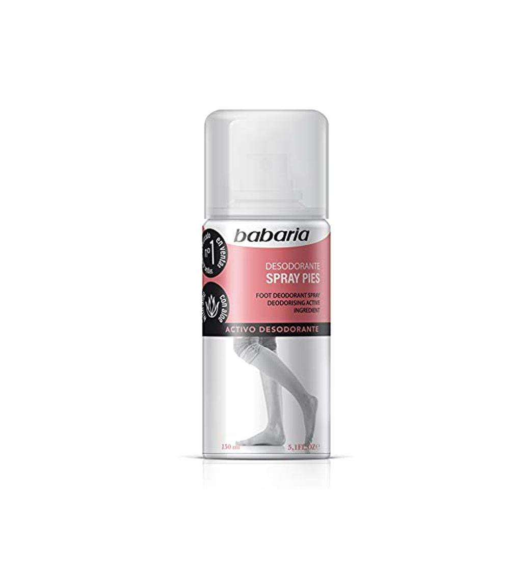 Social Babaria para Pies Desodorante Spray para Pies con Talco