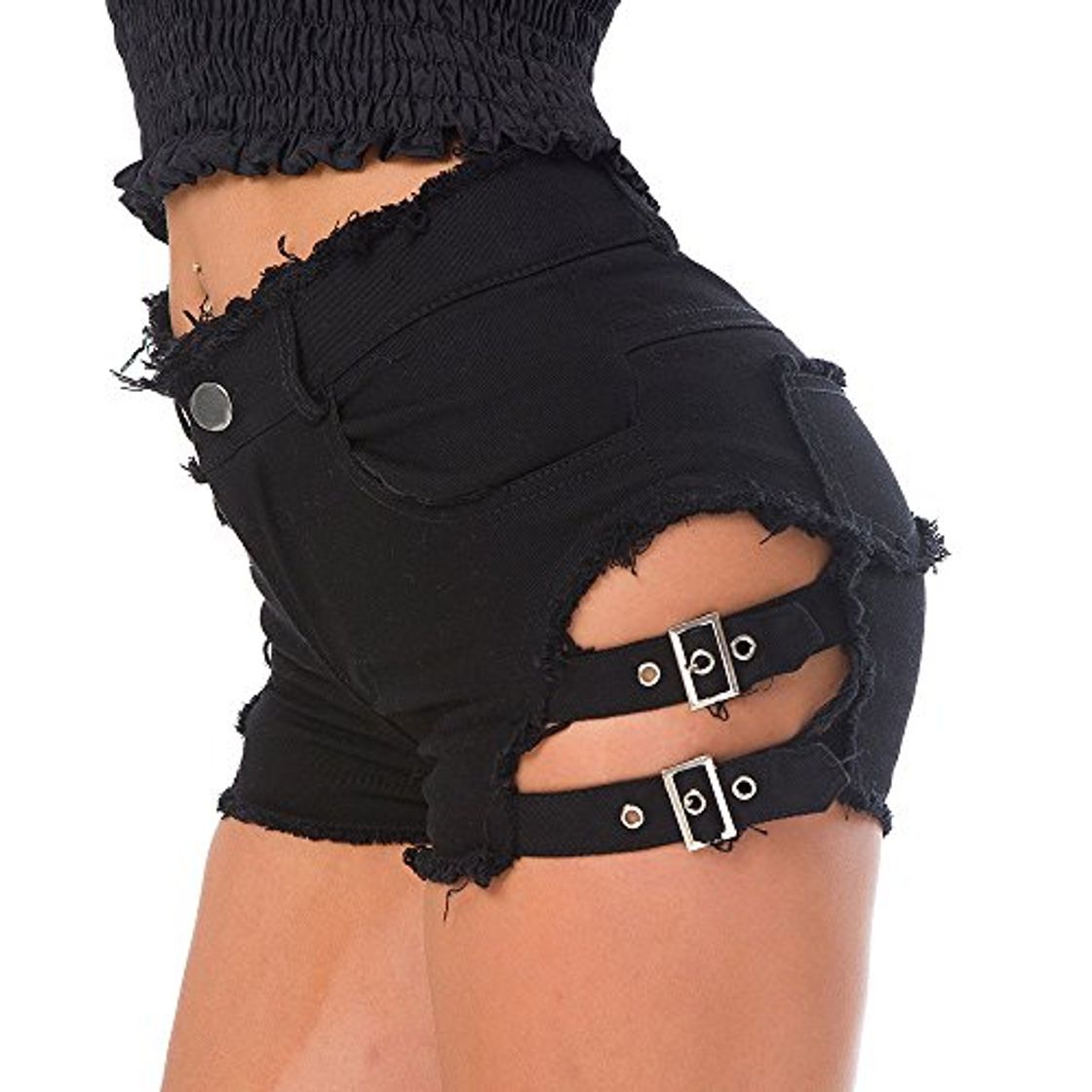 Social Hoverwin Short Jean Sexy Mujer Ete