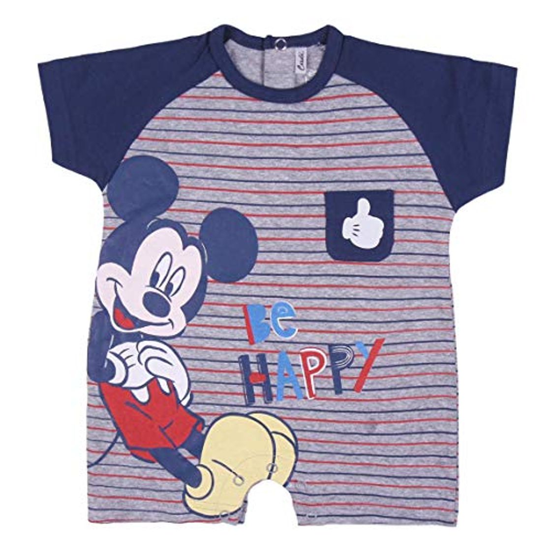 Social CERDÁ LIFE'S LITTLE MOMENTS 2200006940_T06M-C56 Pelele Bebe Niño Mickey Mouse