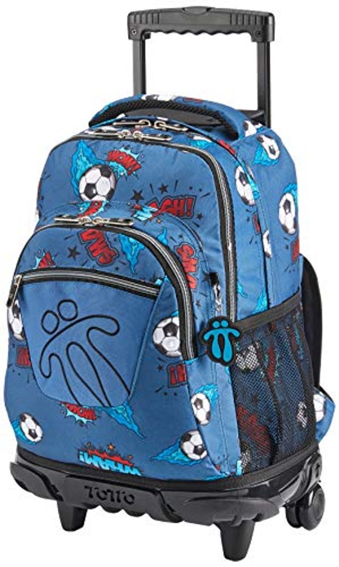 Moda TOTTO Morral Rue Bomper Renglones Mochila