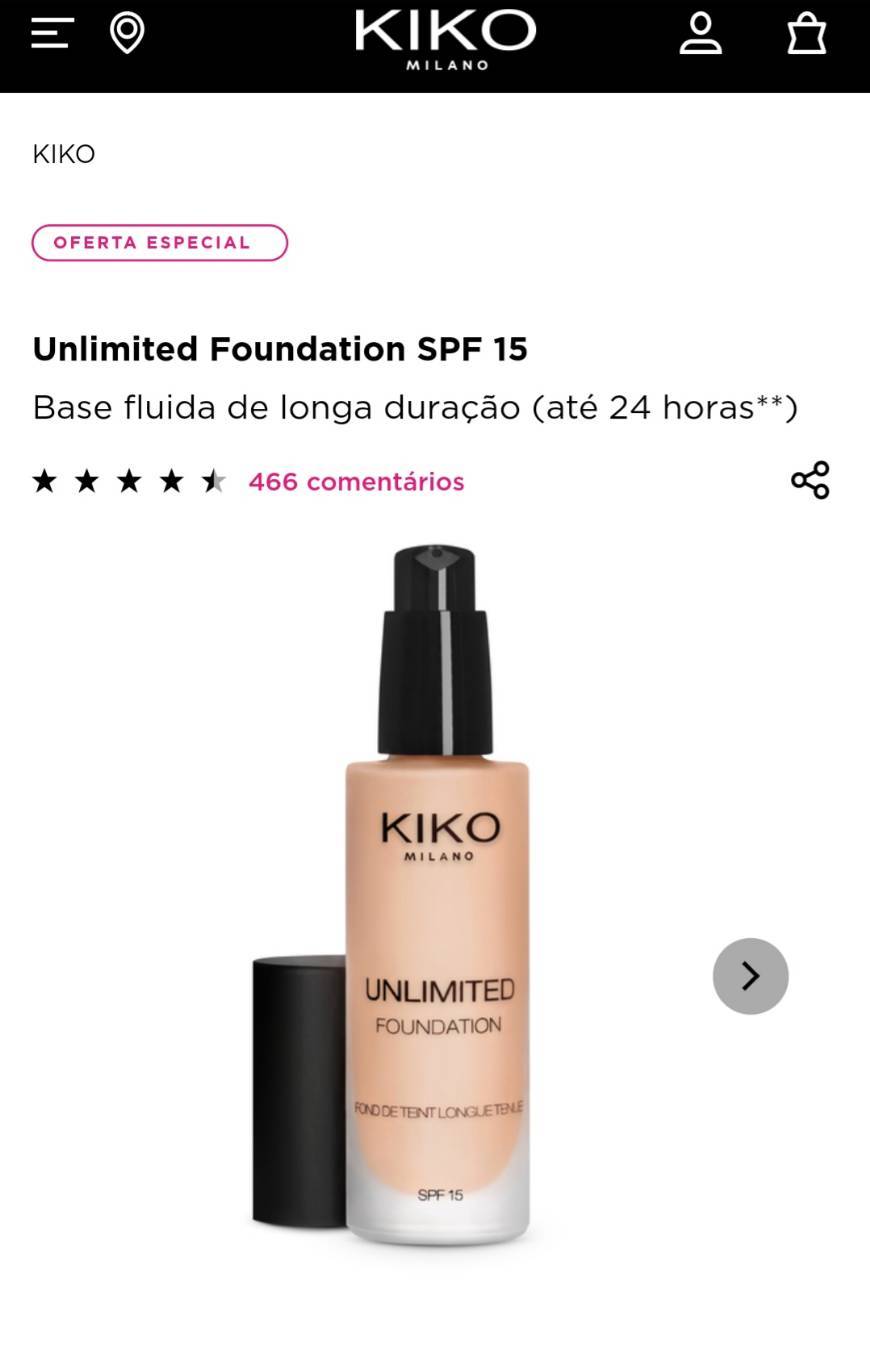 Moda KIKO Unlimited foundation